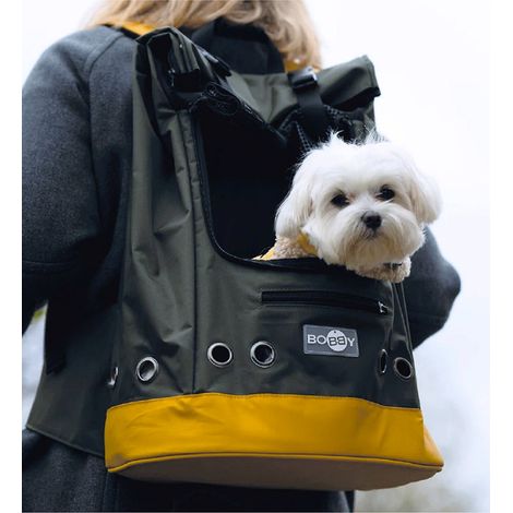 Zaino Enveloppe Kaki: Zaino Trasportino Enveloppe per Cani e Gatti (1/4)