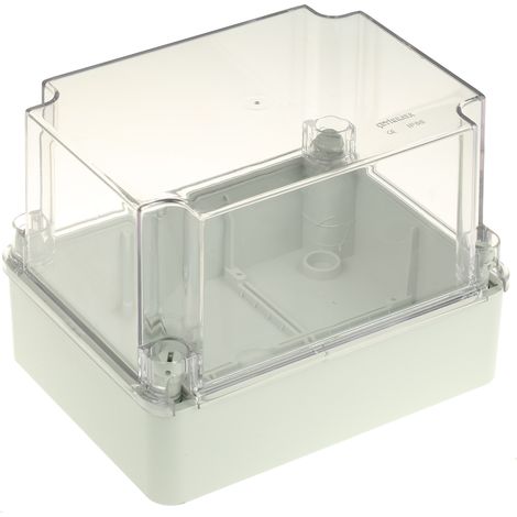 Boîtier RS PRO en ABS, 155 x 140 x 200mm, Gris IP55 ( Prix pour 1 )