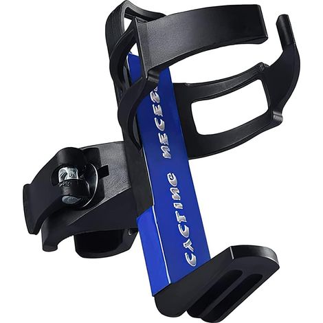 Porte-bouteille pour vélo, super léger, en forme de bouteille, compatible diamètre de tube 1,5 à 4,2 cm, VTT et vélo de route (1/5)