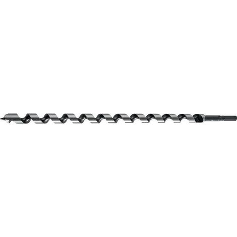 FISCH-TOOLS Mèche à bois à simple spirale type 0084 D. 24 mm longueur utile 390 mm 6 pans ( 4000863434 )