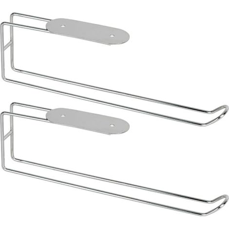 Porte-essuie-tout de cuisine Abaodam en acier inoxydable, robuste (1/5)