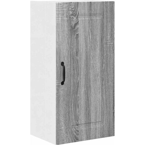 Meuble mural de cuisine，Armoire de cuisine avec porte Gris Sonoma 40 x 31 x 80 cm CFW19617 (1/5)