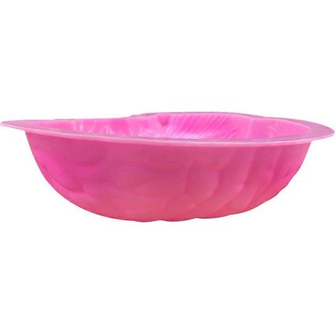Moule en silicone en forme de cerveau humain pour gâteau d'Halloween, pudding, gelée et dessert. (1/4)