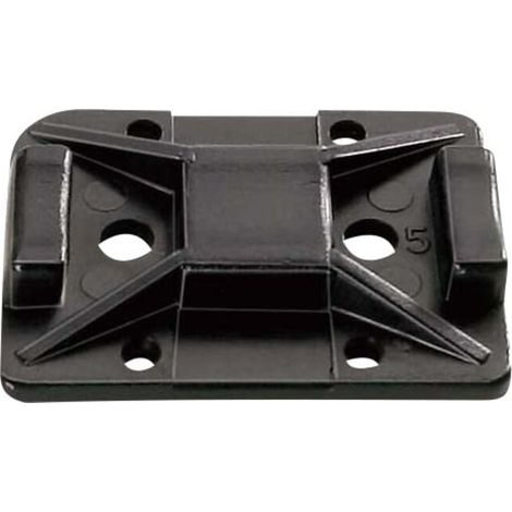 HellermannTyton Klebesockel UB19-N-PA66-NA-C1 100 Stk