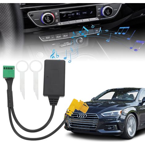 adaptador Bluetooth 5.0, cable AUX 3G de 12 pines, compatible con Q5 A4L A6L, para radio de coche (1/5)