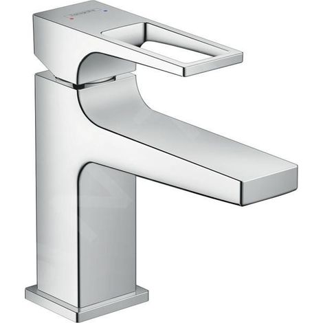 Hansgrohe Metropol - Mitigeur de lavabo 100 avec garniture de vidage Push-Open, chrome 74500000 (1/5)