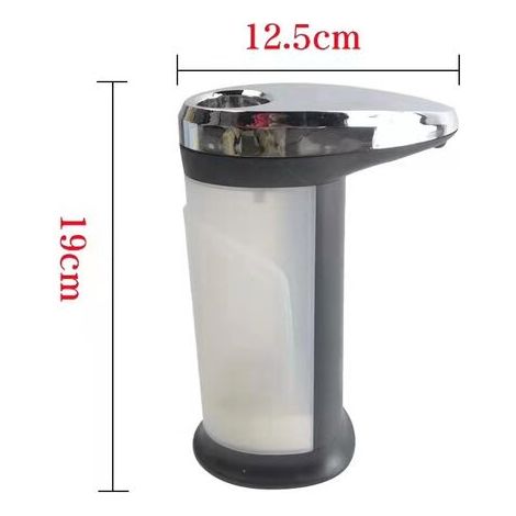 Distributeur Automatique de Savon et de Gel désinfectant, Distribution réglable, capteur de précision, Protection Anti-Chute, capacité de 370 ML (1/3)