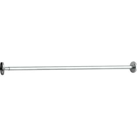 Delabie Vorhangstange gerade ausziehbar D20mm Edst. hgl.pol.