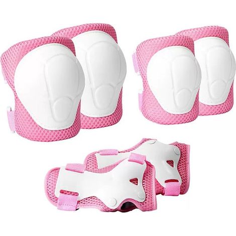 Équipement de sécurité 3 en 1 pour enfants - Genouillères pour enfants de 3 à 10 ans - Genouillères et coudières pour tout-petits avec protège-poignets (1/5)