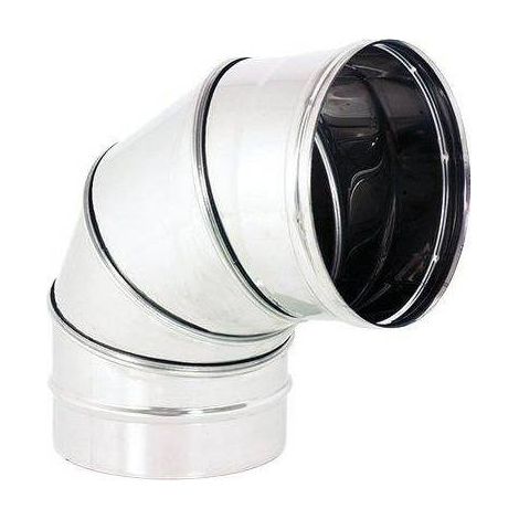 COUDE EN ACIER INOXYDABLE AISI 316 90° PIVOTANT