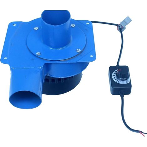 Mini Ventilateur électrique Puissant 12 V CC 20 W Moteur sans balais résistant aux Hautes températures Tuyau de 50 mm(Stepless controllor) (1/5)