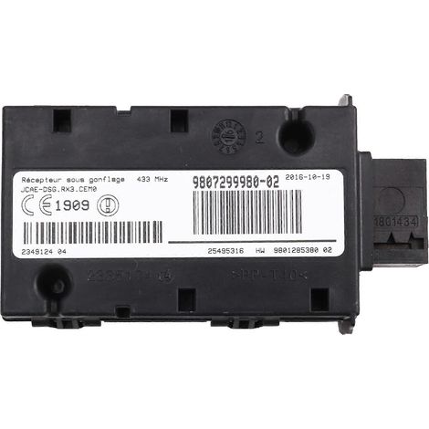 Boîtier de commande et de détection de pression des pneus 1613252580 pour Peugeot 408, 508, 4008, 5008 et Citroën C5 (1/5)
