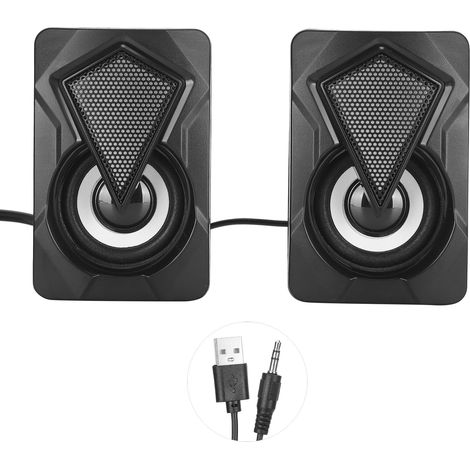 Enceinte Portable USB 7 Couleurs RGB Son Haute Qualité Audio Polyvalente (1/5)