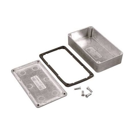 BOÎTIER UNIVERSEL HAMMOND ELECTRONICS 1550WBBK ALUMINIUM NOIR 115 X 64 X 29.5 1 PC(S) (1/2)