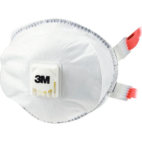 5PZ MASCHERA RESPIRATORIA SERIE 8000 PREMIUM CON VALVO 8835+ FF P3