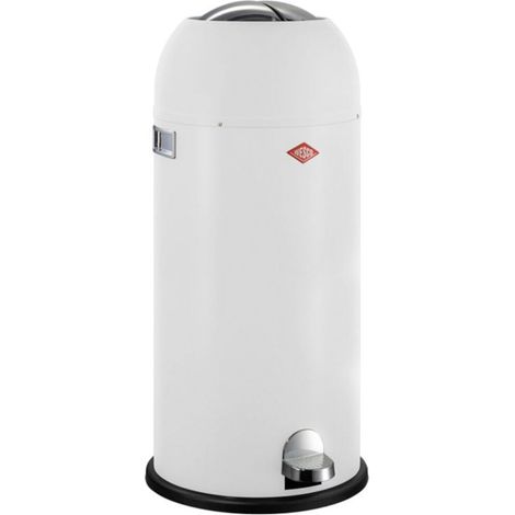 Wesco Mülleimer Kickmaster Maxi weiß matt (1/5)