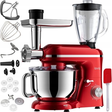 Robot da cucina, impastatrice planetaria, frullatore a caraffa, tritacarne LOVIO