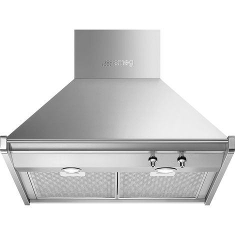 Hotte décorative murale Inox