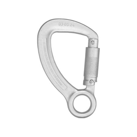 Mosquetón de acero con cierre automático de triple acción Steelsafe 952 IRUDEK