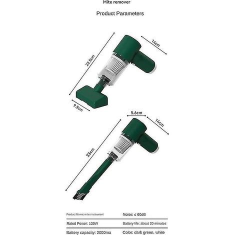 Aspirateur de voiture à main, aspirateur sans fil, aspirateur sec et humide rechargeable (1/3)