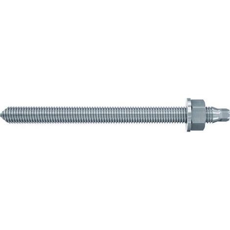 Fischer 10x Ankerstange RG M 16 x 165 mm galvanisch verzinkt Stahlgüte 5.8 - 050287