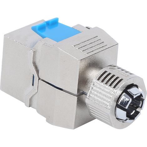 Module CAT8 pour réseau informatique, aucun outil d'insertion requis, câble réseau RJ45 blindé, module d'information (1/5)