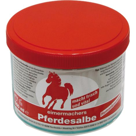 Pommade rafraîchissante pour les soins des chevaux 500 ml