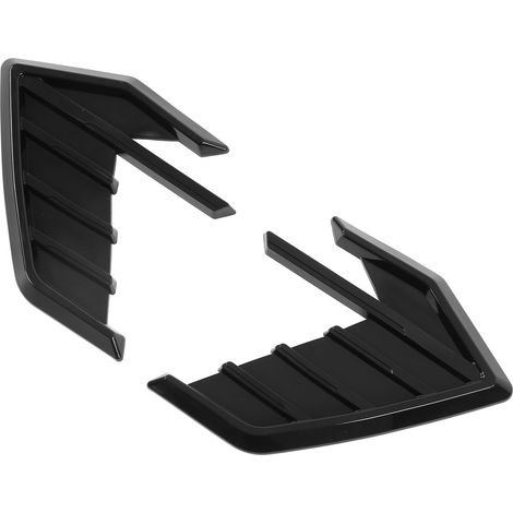 Ensemble de 2 baguettes de finition latérales pour garde-boue de voiture, accessoires extérieurs noir brillant, modèle universel (1/5)