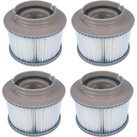 Filtre de remplacement pour MSpa FD2089, pompe à cartouche filtrante pour piscine, sous-marin thermique et spa, 4 pièces