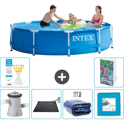 Frame Pool Rund - 305x76 cm - 7-teilig S340