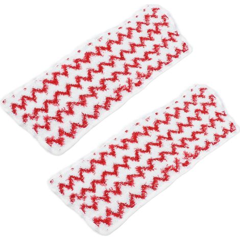 Chiffon microfibre 2 pièces pour vadrouille vapeur Vileda Steam XXL, remplacement lavable, nettoyage sols, serpillière adaptée (1/5)