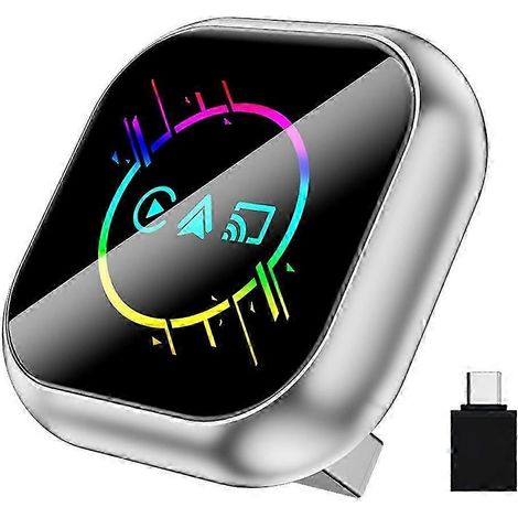 Compatible avec le boîtier CarPlay sans fil 3-en-1, l'adaptateur USB pour voiture Android AirPlay/CarPlay et le convertisseur CarPlay filaire vers sans fil FDQ (1/5)