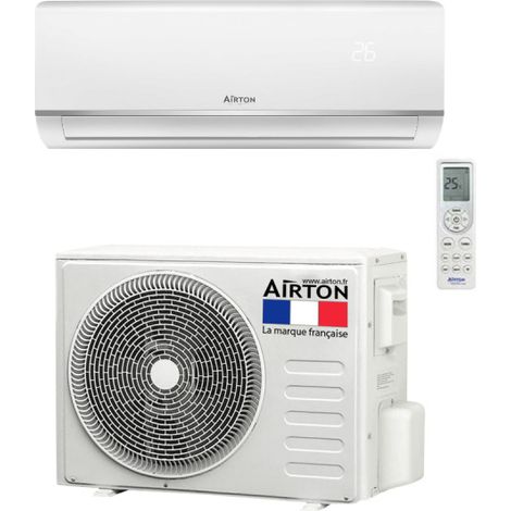 Climatiseur reversible AIRTON - Prêt à poser - 2100W (1/5)