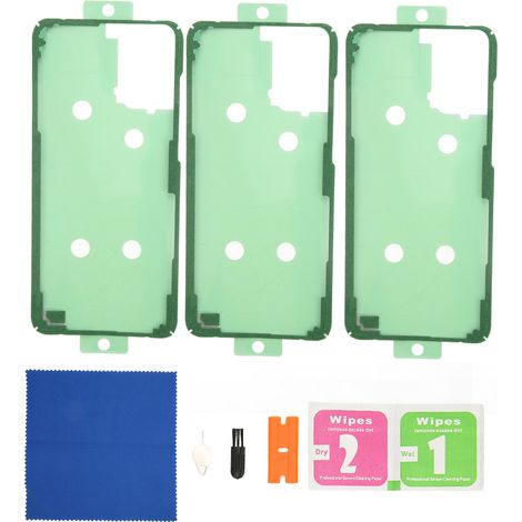 Ruban adhésif double face pour couverture arrière de batterie Samsung Galaxy S20+ Plus G986 - Lot de 3 pièces (1/5)