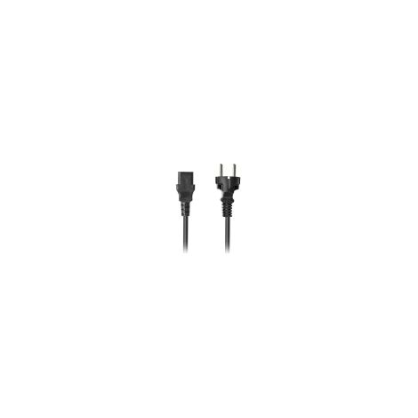 Cable de Alimentación Lanberg CA-C13C-15CC-0018-BK Negro 1,8 m
