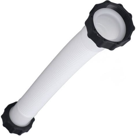 Tuyau de remplacement de pompe de piscine pour Intex Tuyau de remplacement de piscine de diamètre 1,5 po pour piscines hors sol Blanc 0,4 m / 1,3 pi (1/5)