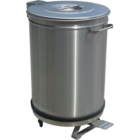Poubelle avec couvercle à pédale 50 litres - Diamond (1/2)