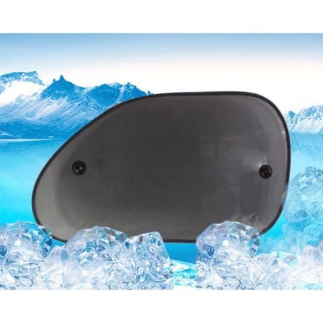 Pare Soleil Voiture Ventouse pour Fenêtre Latérale Arrière Bébé Enfant Protection Solaire Anti-UV Épais 65x38cm (1/4)
