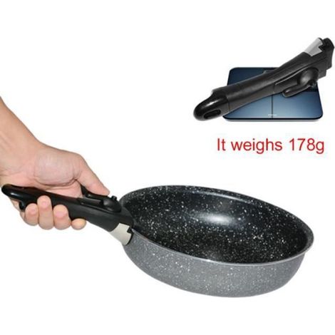 Poignée Casserole - Alumine Dure - Universelle Anti-brûlure - Pour Ustensiles De Cuisinière - 1 Pièce (1/4)