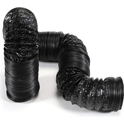 Verstärkter flexibler Schlauch für Lüftungskanäle 150 mm x 10 m - Lüftung und Klimatechnik - CFD15010 (1/4)