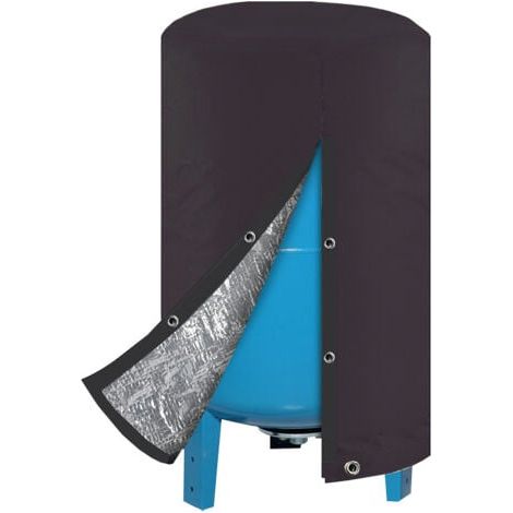 Housse de réservoir à pression – Bouclier de pompe rond isolé pour toutes les conditions météorologiques Tissu Oxford avec doublure en feuille d'aluminium, protection contre le gel pour jardin (1/5)