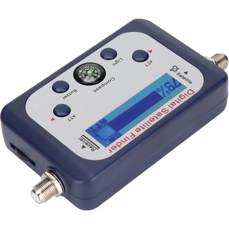 SF-95DR Digitaler Satellitendetektor (950–2150 MHz) mit Hintergrundbeleuchtung, Satellitensignalanzeige und Kompass für Camping (1/5)