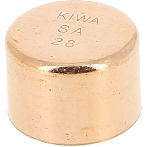Bouchon cuivre à souder Femelle Ø28 (1/6)