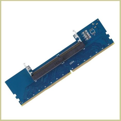 Ordinateur portable professionnel DDR4 sodimm to bourse dIMM Memory RAM Connector Adapte for Memory Cards Converter Adapter