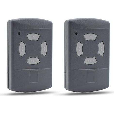 Kompatible Fernbedienung für HORMANN Garagentore 40,685 MHz HSE2 HSM4 HSM2 HSE4 HS2 HS4 Graue Taste (2er-Pack) (1/5)