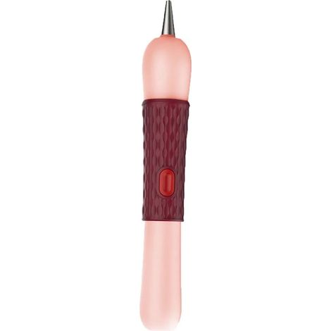 Lápiz eléctrico para pintura de diamantes，Con sistema de vacío，Recargable por USB-C，Para piedras redondas y cuadradas，Rosa