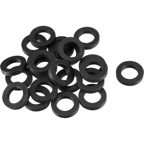20pcs Rondelle Plate Joint Torique 16mm OD pour Tuyau Robinet (1/3)