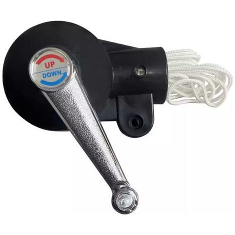Manivelle de Remplacement pour Parasol avec Cordon, Poignée Antidérapante, pour Jardin, Piscine, Balcon, 11.31pi (1/5)