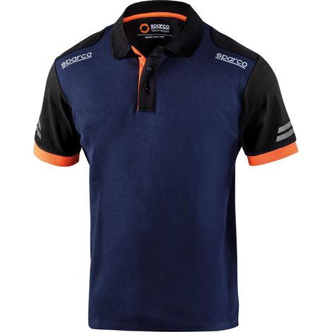 Sparco 02415BMAF Polo Tecnica Toledo Blu L