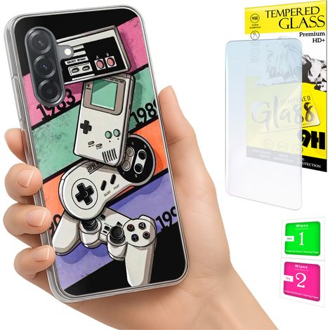 Custodia per Samsung Galaxy A36 / A56, cover fotografica, cover posteriore + vetro 9H (1/5)